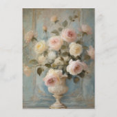 Elegante  Blush Roze N Gouden Bruiloft Details Informatiekaartje (Achterkant)
