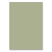 Elegante Blush & Sage Green Wedding Place Card Kaart (Achterkant)