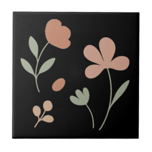 Elegante Blush & Sage – Minimalistische Keuken Teg Tegeltje