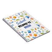 Elegante boeken notitieboek (Rechterzijde)