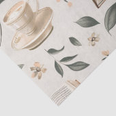 Elegante boekliefhebbers Tissue Paper Tissuepapier (Detail)