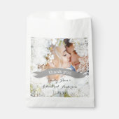 Elegante boerderij kant dank u bedankzakje (Voorkant)