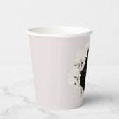 Elegante Boheemse Bloem Papieren Bekers (Rechts)