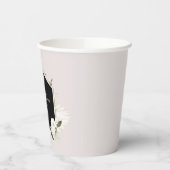 Elegante Boheemse Bloemen Papieren Bekers (Links)