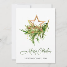 Elegante Boheemse kerstboom compositie