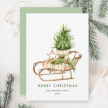 Elegante Boheemse kerstboom compositie