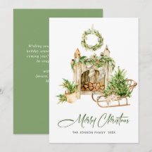 Elegante Boheemse kerstboom compositie