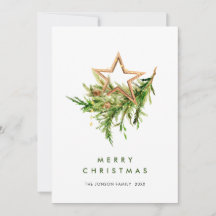 Elegante Boheemse kerstboom compositie