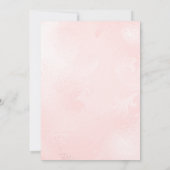 Elegante Boheemse Lente Verjaardag Par Thee Kaart (Achterkant)