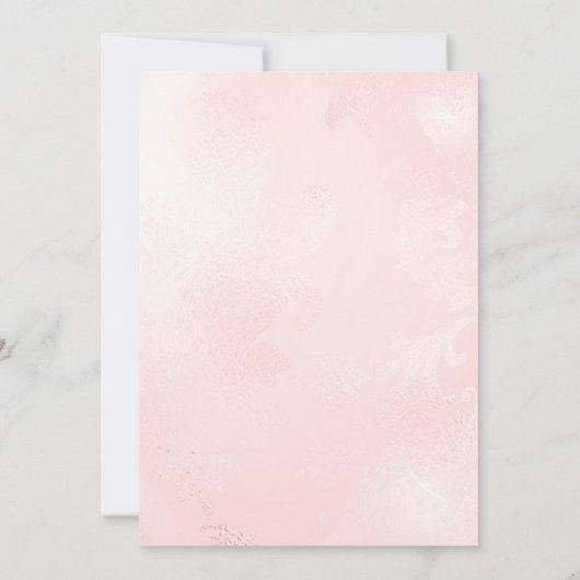 Elegante Boheemse Lente Verjaardag Par Thee Kaart (Achterkant)