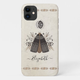 Elegante Boheemse vlindermot Case-Mate iPhone Case