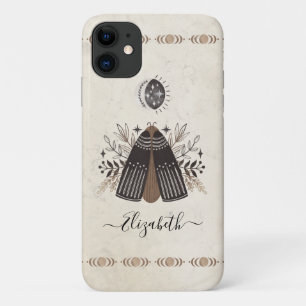 Elegante Boheemse vlindermot Case-Mate iPhone Case