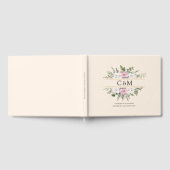 Elegante Boho Bloem Gastenboek (Volledig)