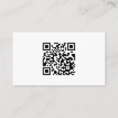 Elegante Boho bloemige bruidschatregistratie  Informatiekaartje (Achterkant)