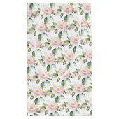 Elegante boho blush roze rozen groen goud klein cadeauzakje (Achterkant)