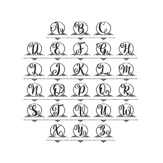 Elegante Boho Botanische Custom Monogram bruiloft Gastenboek