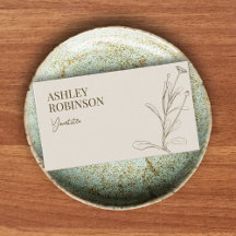 Elegante boho botanische pastel aardse QR-code