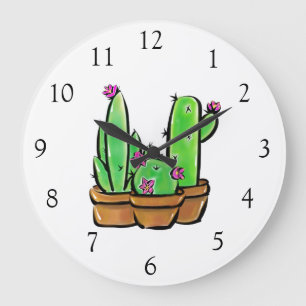 Elegante boho Cactus cactussen vetplanten Grote Klok