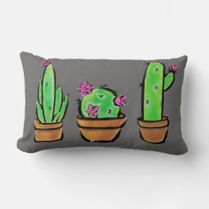 Elegante boho Cactus cactussen vetplanten Kussen