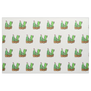 Elegante boho Cactus cactussen vetplanten Stof
