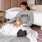 Elegante Boho Christelijke Kerst Vrouwen Basic Trui