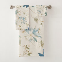 Elegante Boho  esdoorn laat bloemmotief