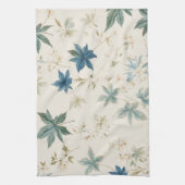 Elegante Boho  esdoorn laat bloemmotief Theedoek (Verticaal)