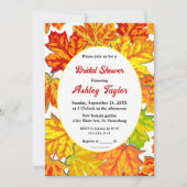 Elegante Boho Fall laat Country Vrijgezellenfeest Kaart (Voorkant)