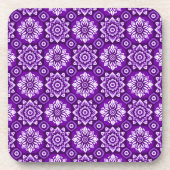 Elegante Boho Floral Pattern Onderzetters - Set va (Voorkant)