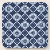 Elegante Boho Floral Pattern Onderzetters - Set va (Voorkant)