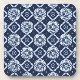 Elegante Boho Floral Pattern Onderzetters - Set va