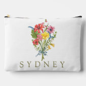 Elegante Boho Floral Wildflower Etui (Voorkant)