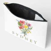 Elegante Boho Floral Wildflower Etui (Open)