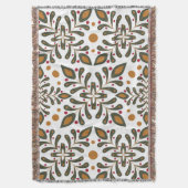 Elegante Boho Gooi Deken (Voorkant Verticaal)