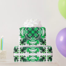 Elegante boho groene botanische bohemien