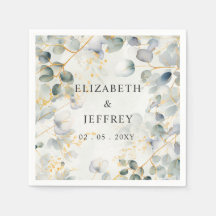 Elegante Boho Groenelementen Eucalyptus Bruiloft