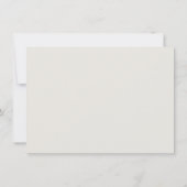 Elegante Boho Hoogland Koe Kinderen Foto Verjaarda Bedankkaart (Achterkant)