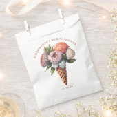 Elegante Boho Ijs Bridal Shower Bedankzakje (Geknipt)