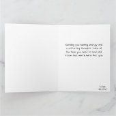 Elegante Boho kunstbloem in een vaas wordt snel be Kaart (Binnen)