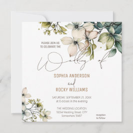 Elegante Boho Lieve Wilde Bloem Bloemrijke trouwka