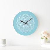 Elegante Boho Mandala Grote Klok (Huis)