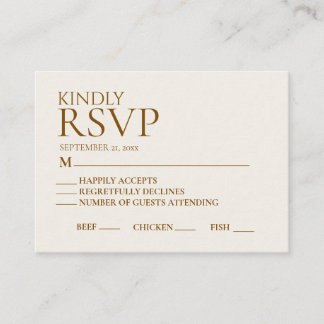 Elegante Boho Pampasgras Gouden Huwelijks RSVP Kaa Informatiekaartje