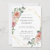 Elegante Boho Pastel Vrijgezellenfeest Kaart (Voorkant)