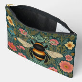 Elegante boho retro hommel lente bloemen etui (Open)