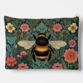 Elegante boho retro hommel lente bloemen etui (Achterkant)