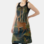 Elegante boho rustieke bos herten schort (Insitu)