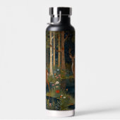 Elegante boho rustieke bos waterverf hert waterfles (Rechts)