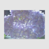 Elegante boho stoffige lichte paarse bloemen tissuepapier (Voorkant)