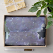 Elegante boho stoffige lichte paarse bloemen tissuepapier (Geschenk)