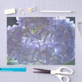 Elegante boho stoffige lichte paarse bloemen tissuepapier (Craft)